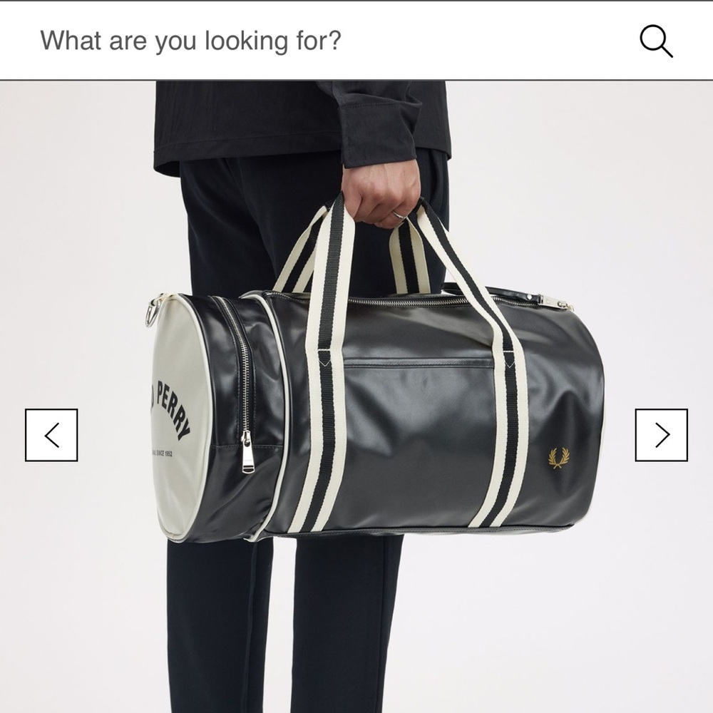 Fred Perry Classic Barrel Bag